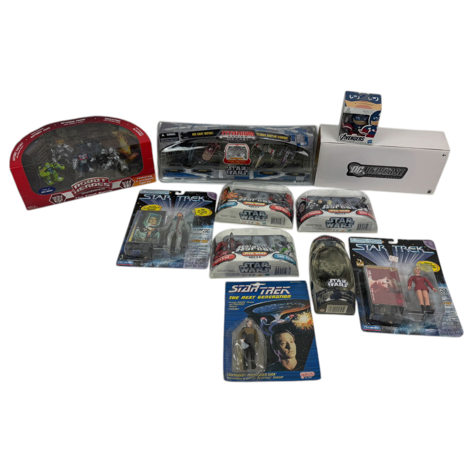 Vintage Action Figure Toy Collection Lot – Star Wars & Marvel (NIB) (1 of 6)