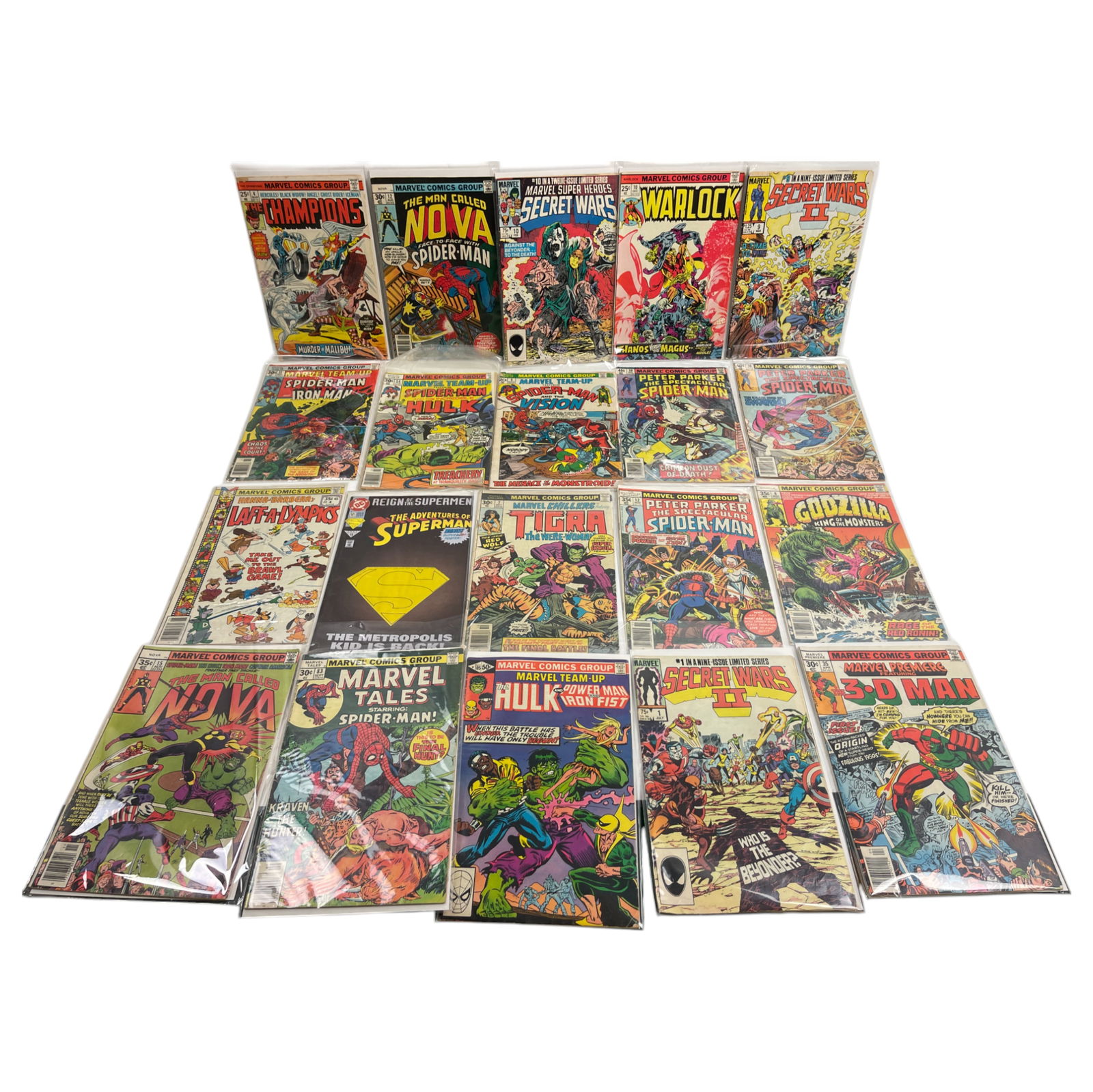 Vintage Comic Book Collection Lot DC Marvel Assorted (1 of 8)