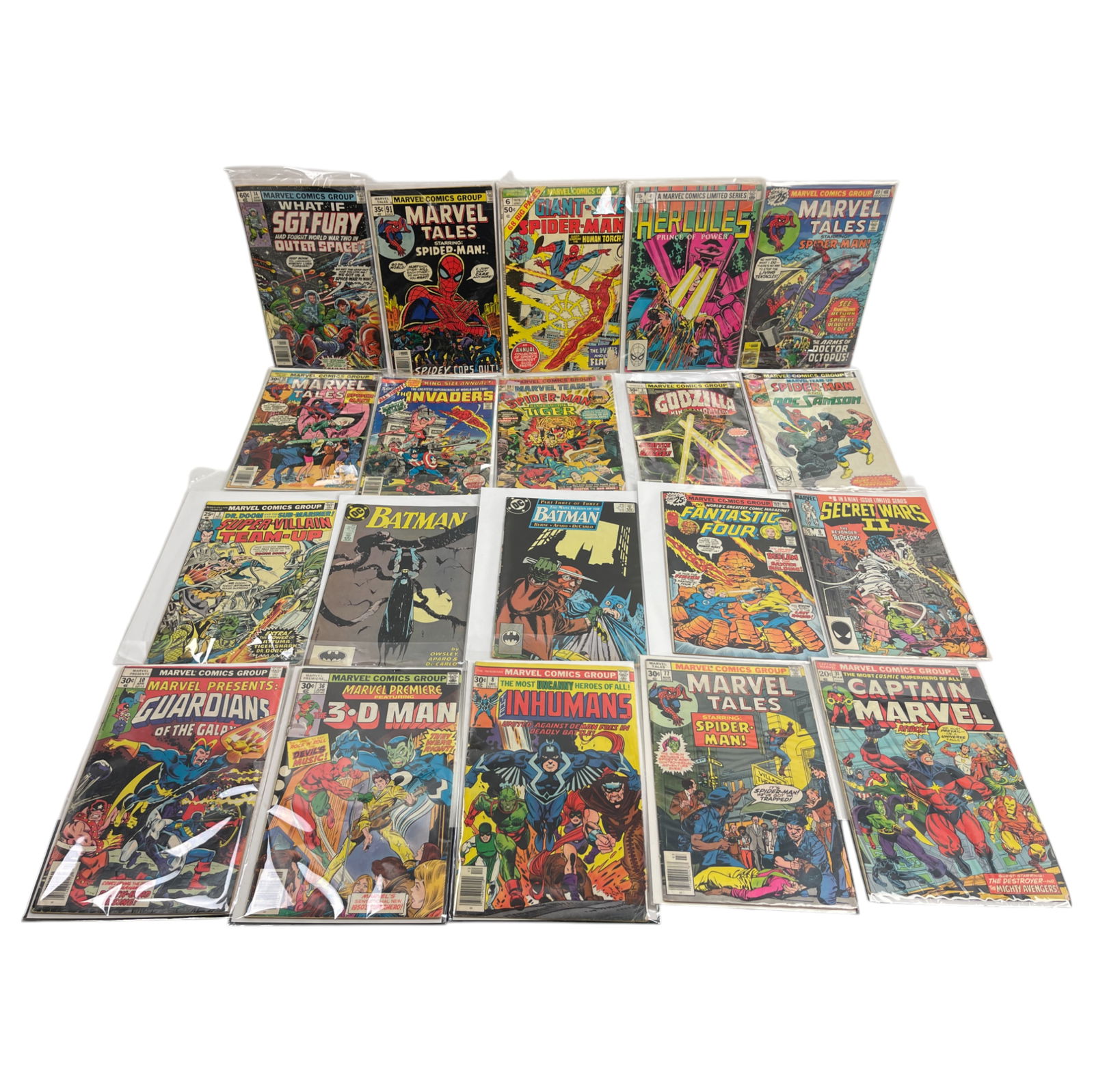 Vintage Comic Book Collection Lot DC Marvel Assorted (1 of 7)