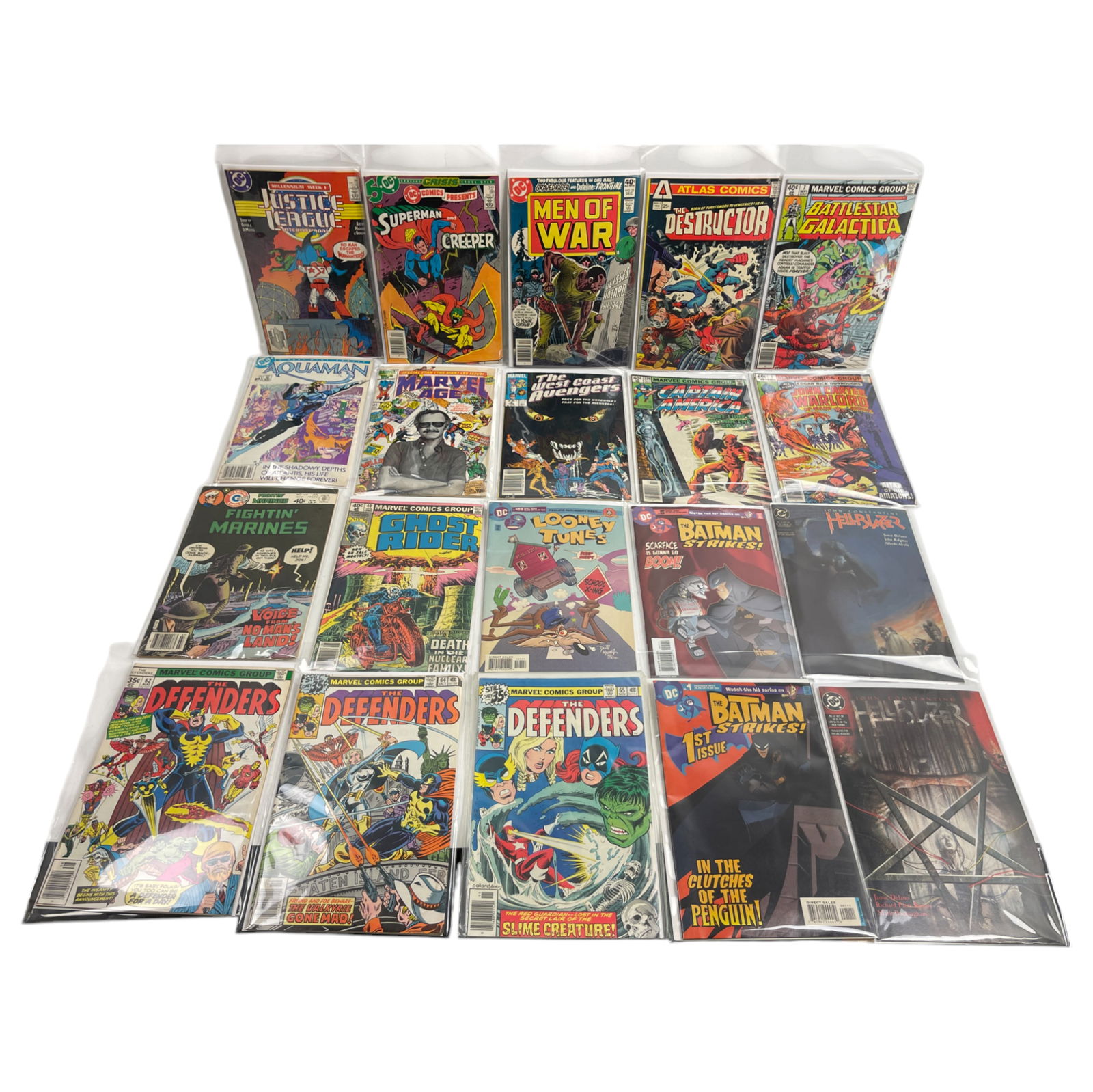 Vintage Comic Book Collection Lot DC Marvel Assorted (1 of 6)