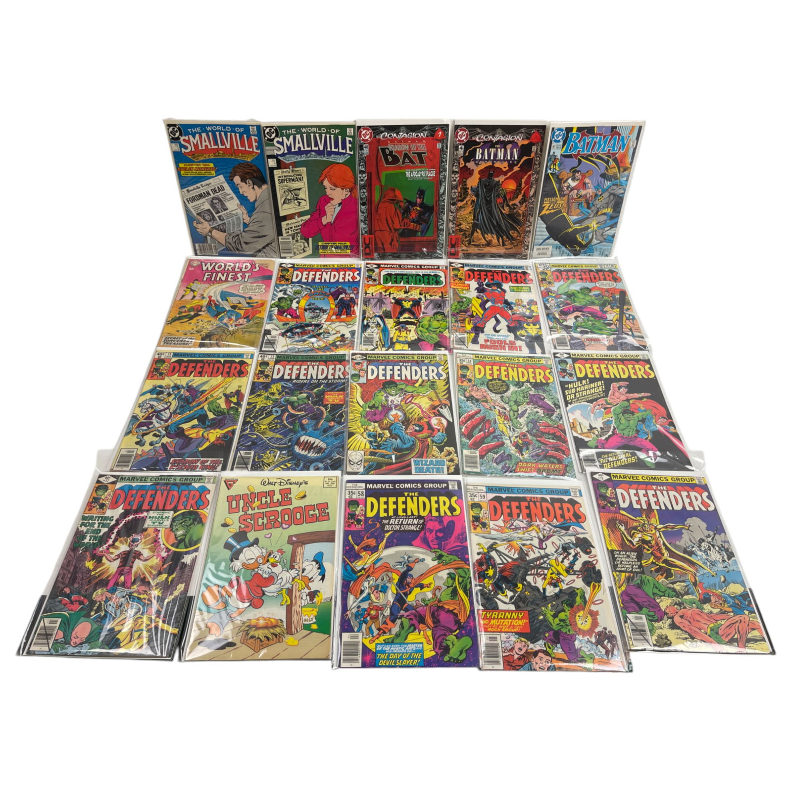 Vintage Comic Book Collection Lot DC Marvel Assorted (1 of 7)