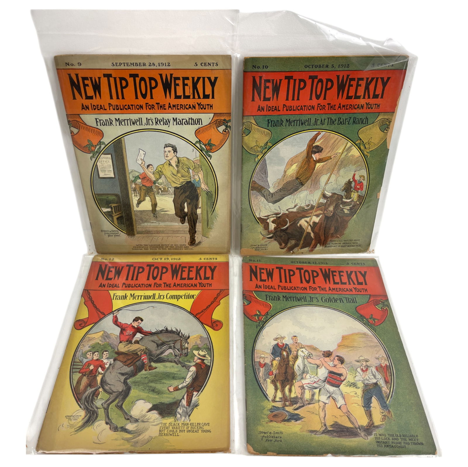 TIP TOP Weekly Comic Book Golden Age Pupl Magazine #9 #10 #11 #12 (1 of 5)