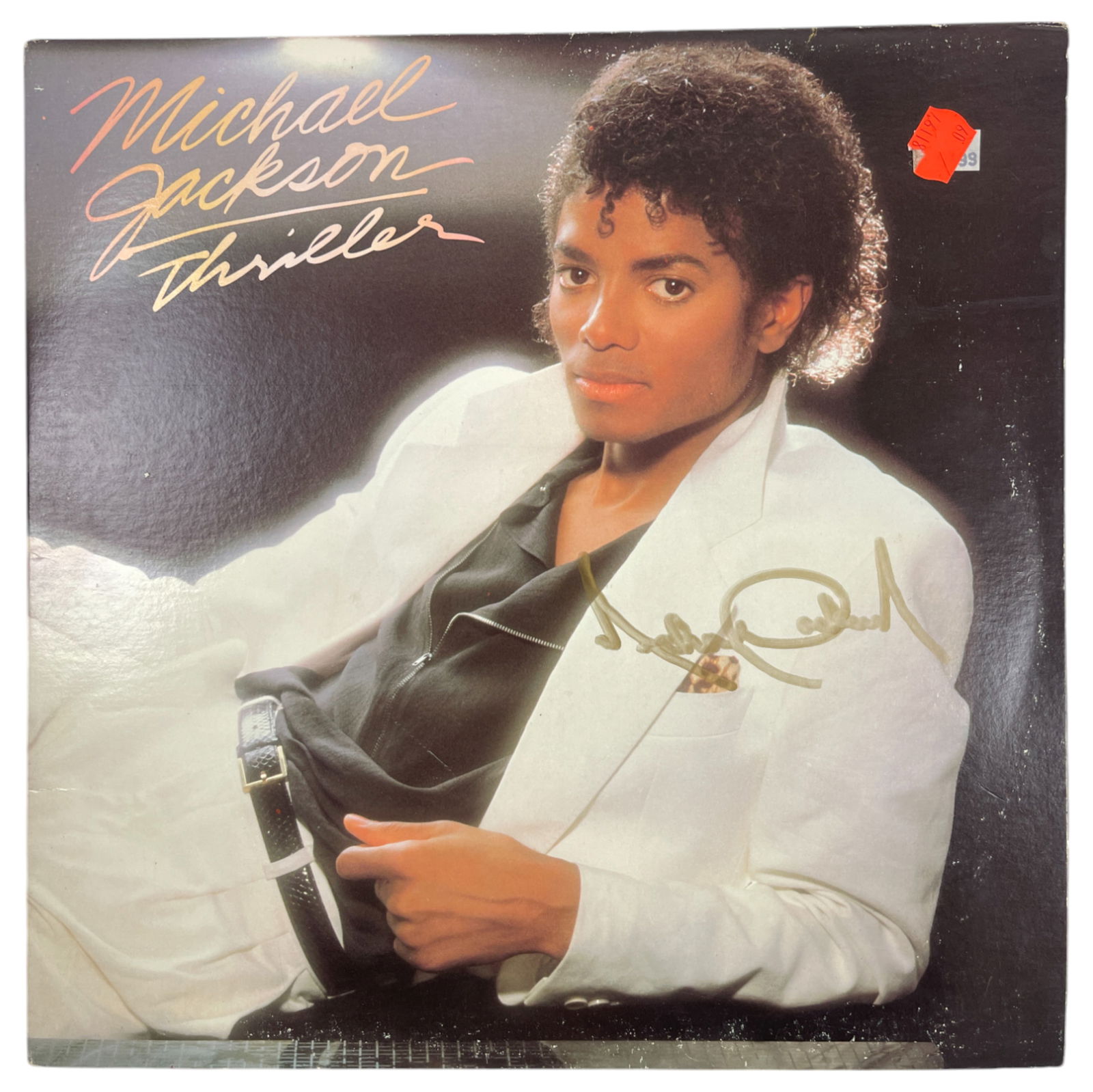 Michael Jackson Signed Autograph Vinyl LP Record (1 of 5)