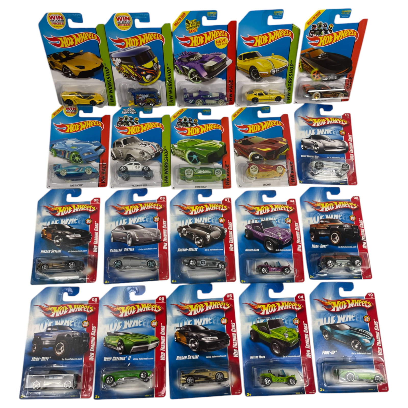 Hot Wheels Vintage Toy Car Collection Lot: Hot Wheels Vintage Toy Car Collection Lot