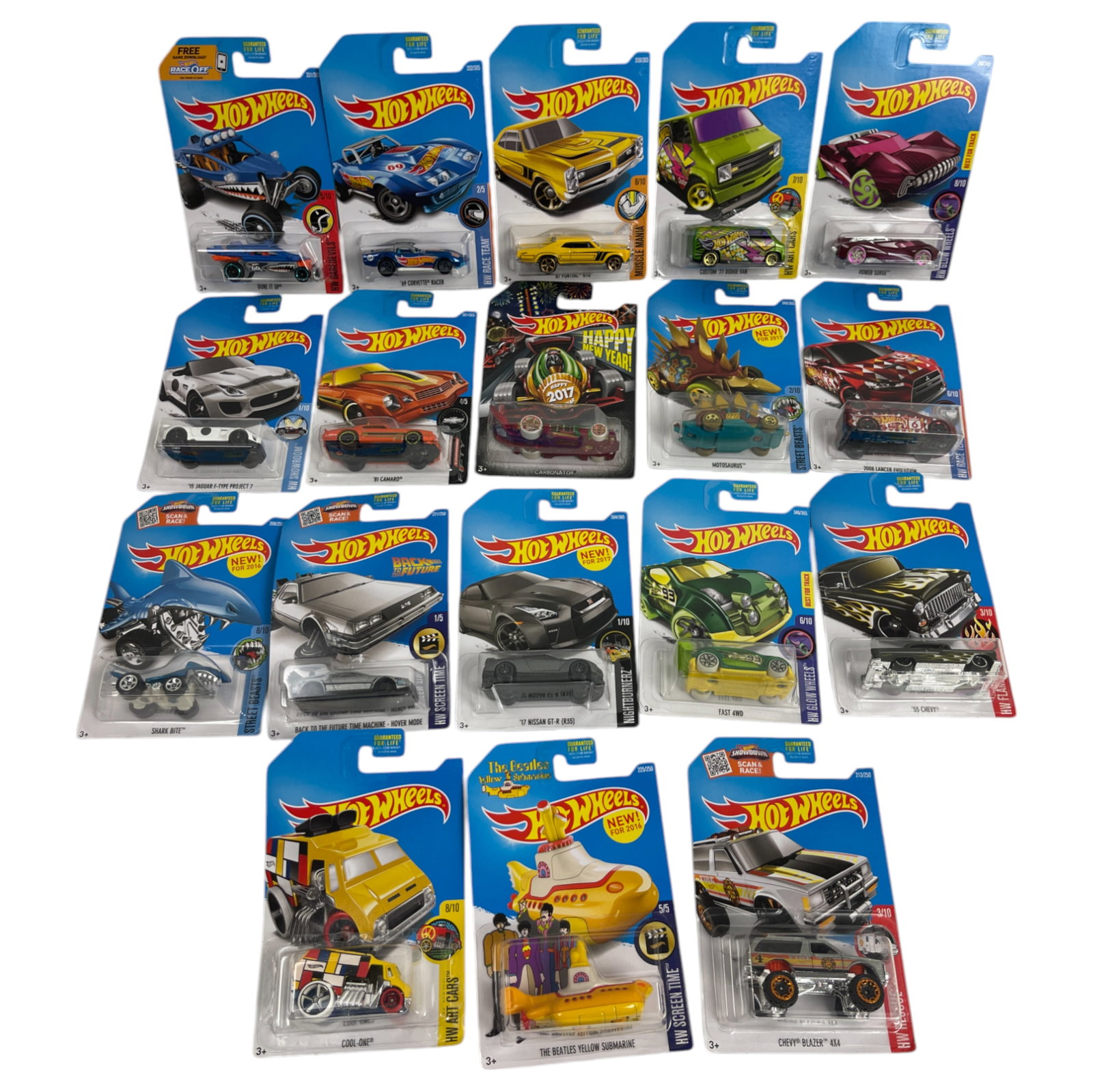 Hot Wheels Vintage Toy Car Collection Lot: Hot Wheels Vintage Toy Car Collection Lot
