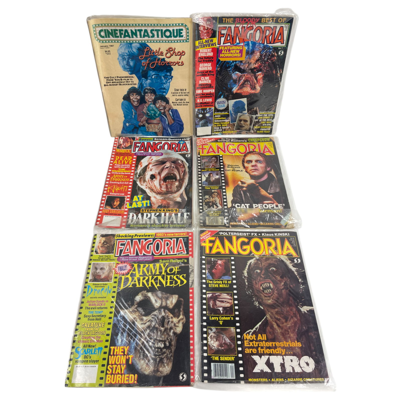 HORROR Vintage Comic Magazine Collection Lot FANGORIA & Other (1 of 4)