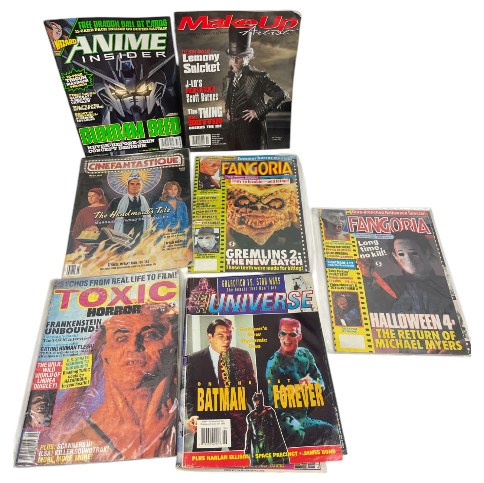 HORROR Vintage Comic Magazine Collection Lot FANGORIA & Other (1 of 4)