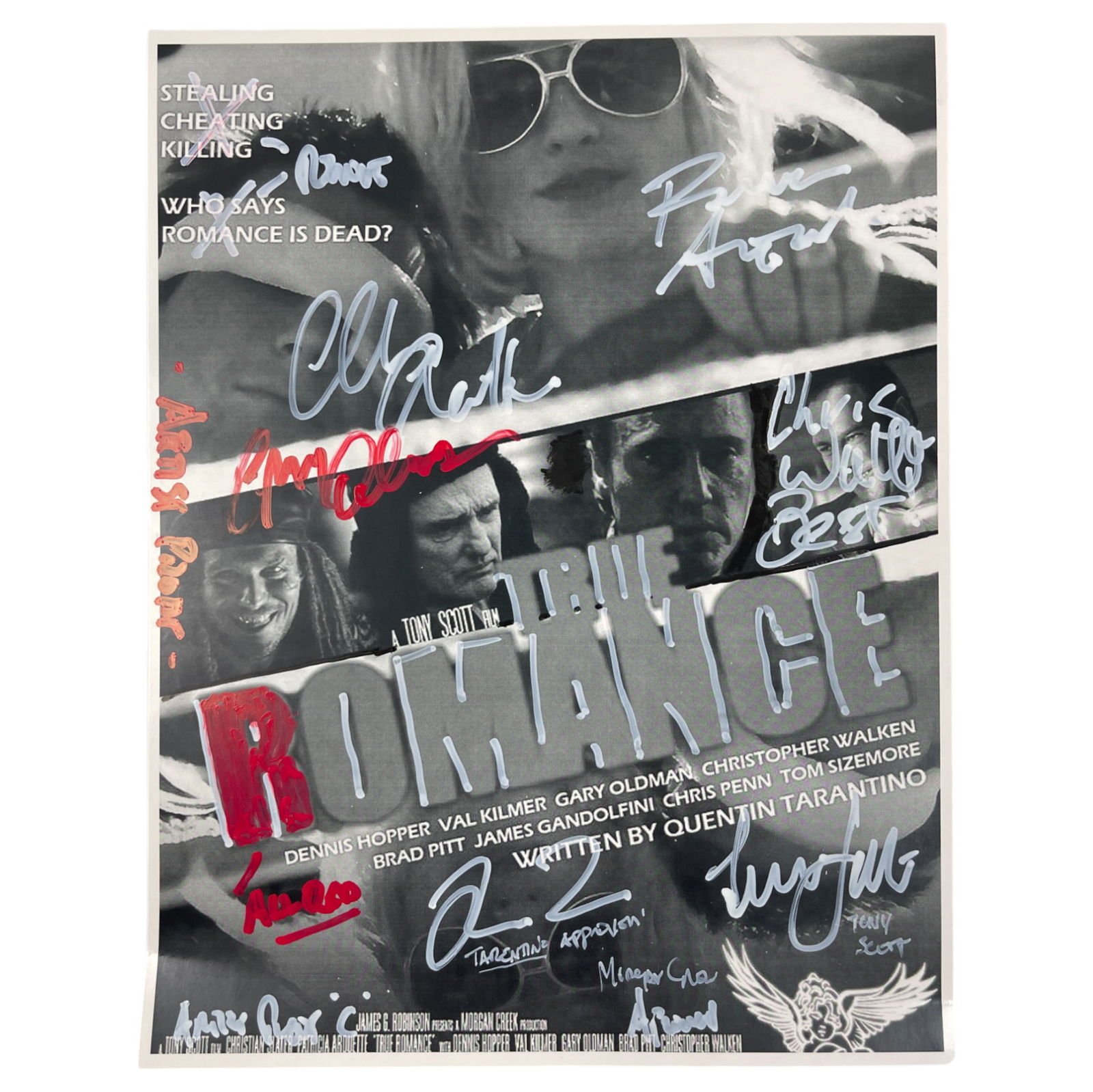 True Romance Movie Cast Signed Autograph Photo (1 of 6)