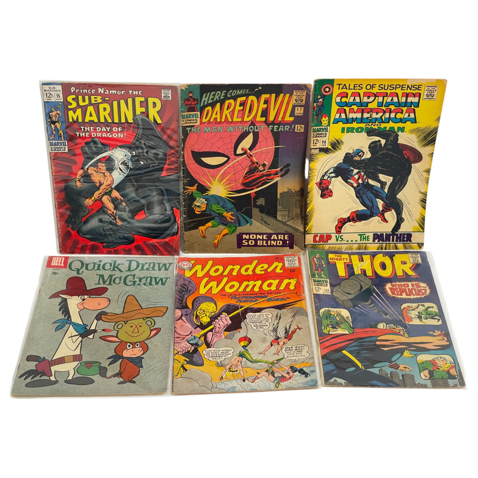 VINTAGE COMIC BOOK COLLECTION LOT MARVEL DC (1 of 4)