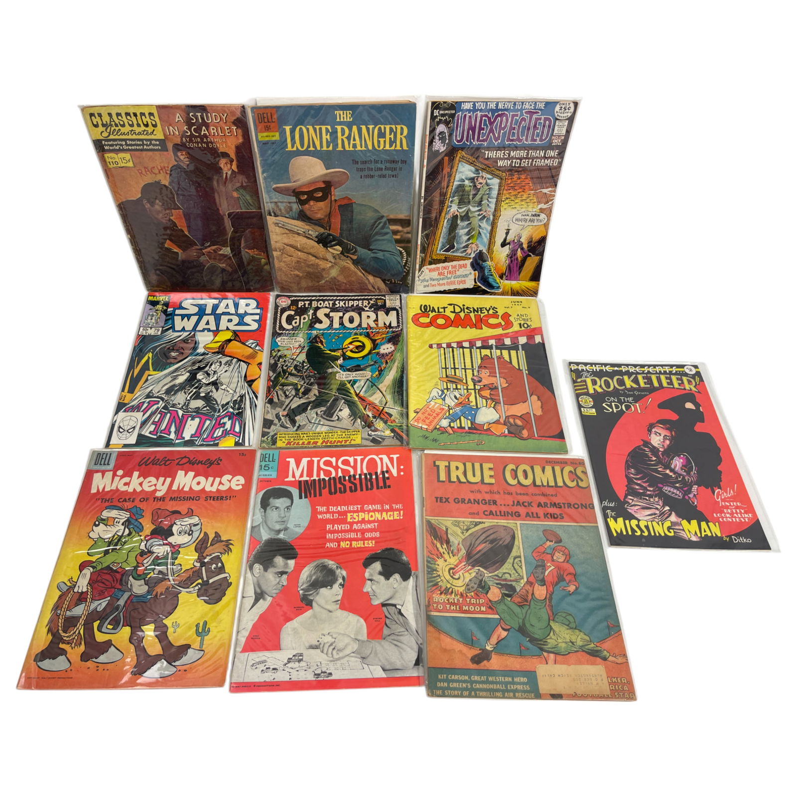 VINTAGE COMIC BOOK COLLECTION LOT MARVEL DC (1 of 5)