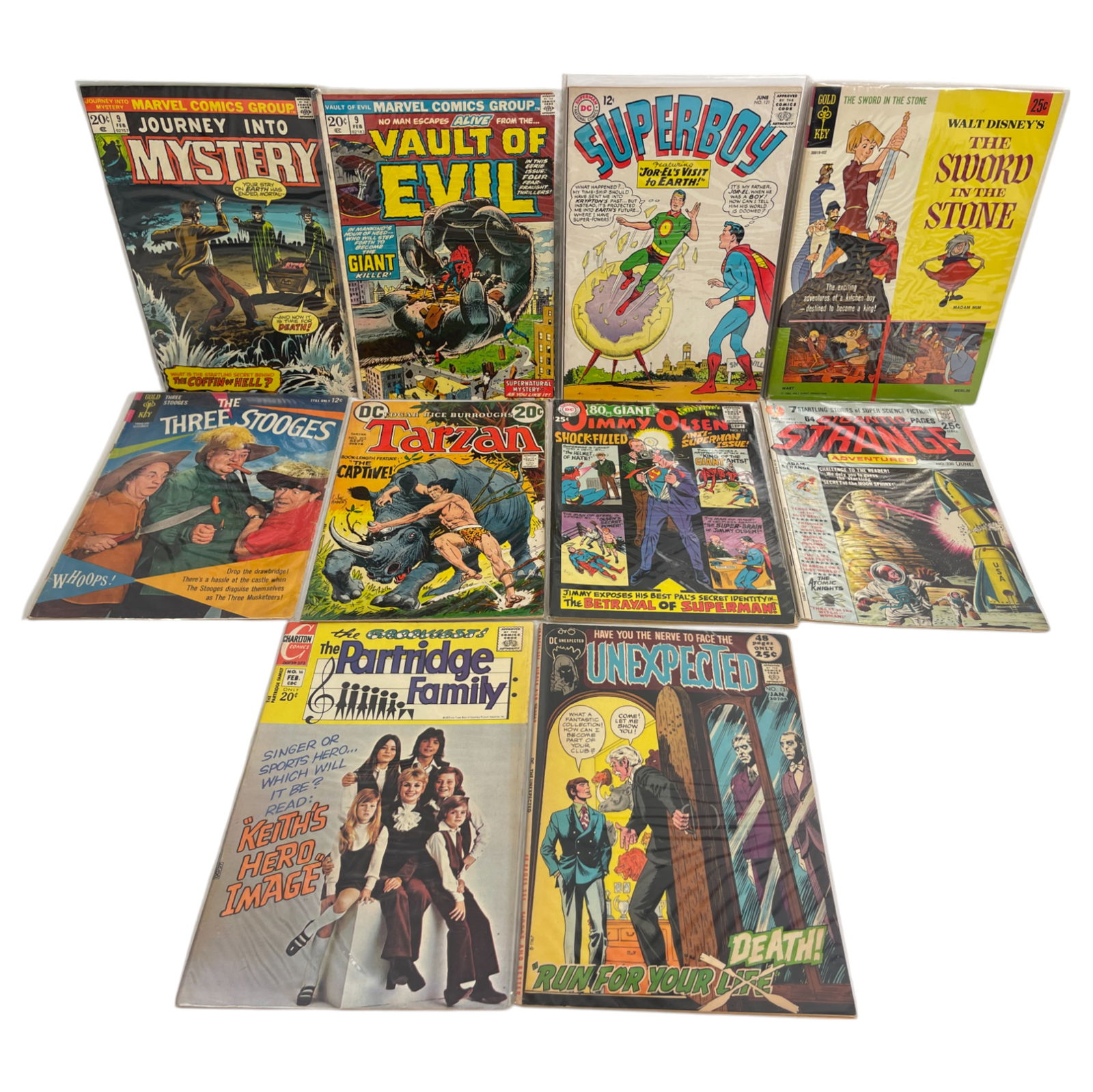 VINTAGE COMIC BOOK COLLECTION LOT MARVEL DC (1 of 4)
