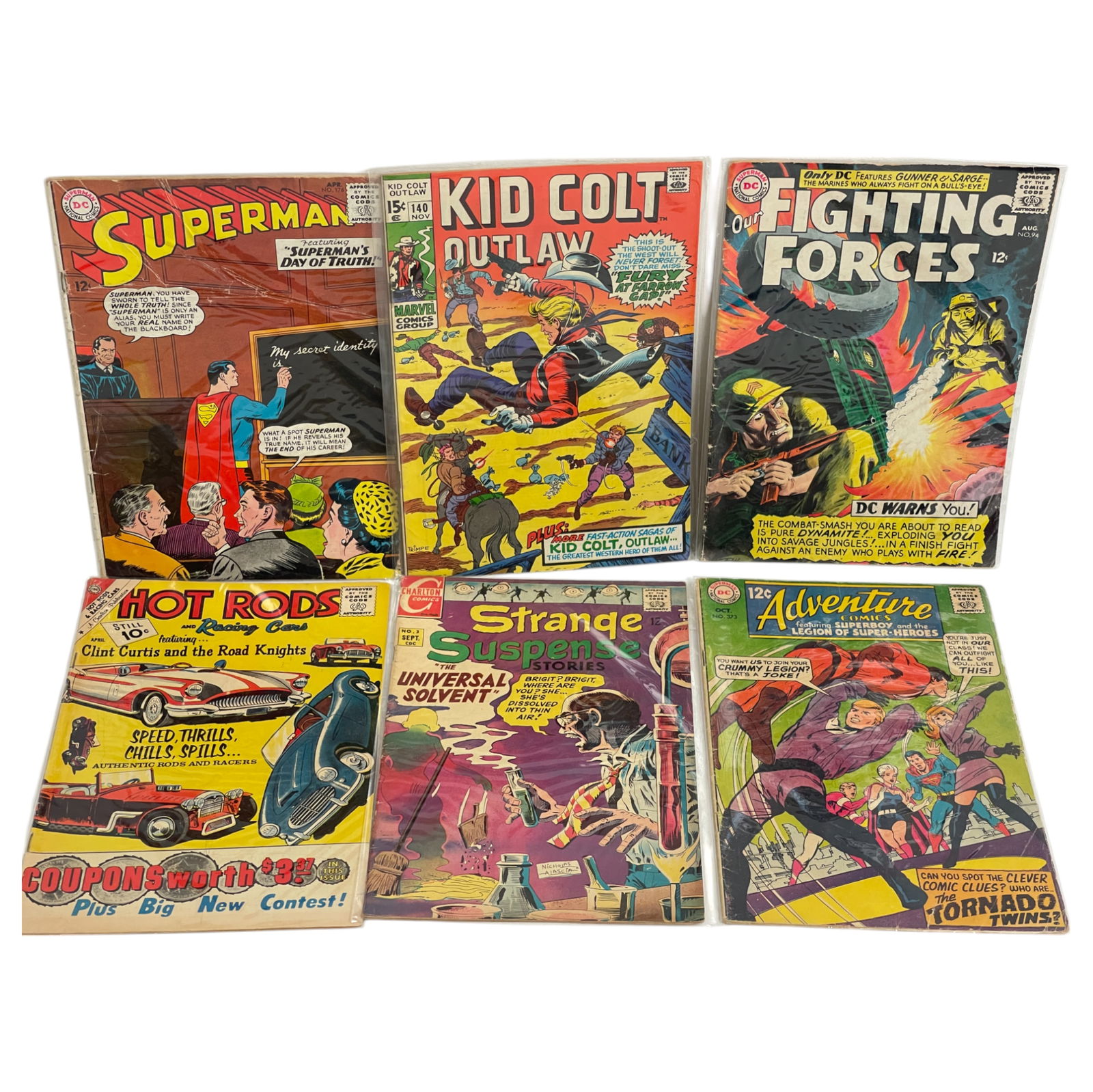 VINTAGE COMIC BOOK COLLECTION LOT MARVEL DC (1 of 4)