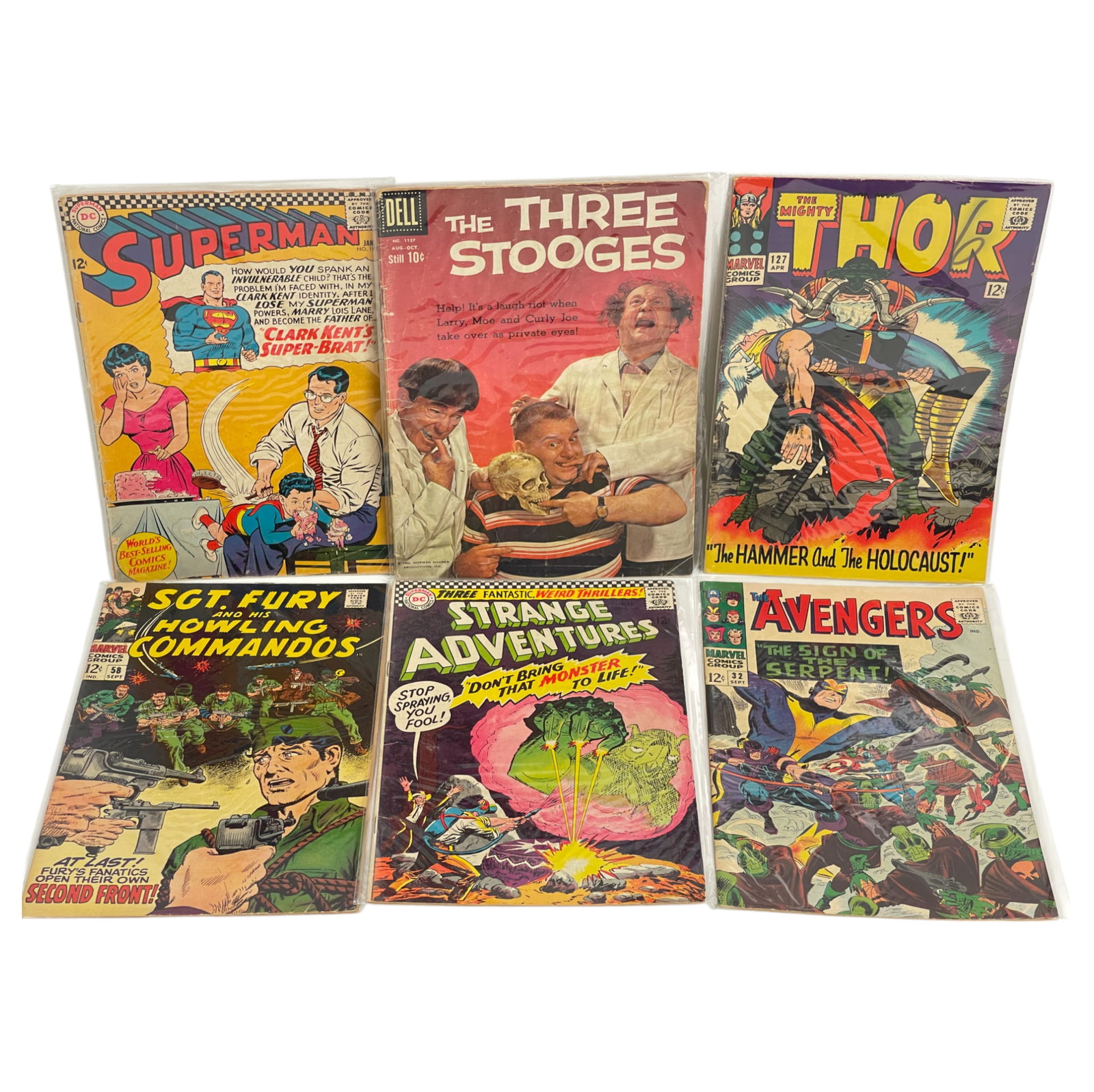 VINTAGE COMIC BOOK COLLECTION LOT MARVEL DC (1 of 4)
