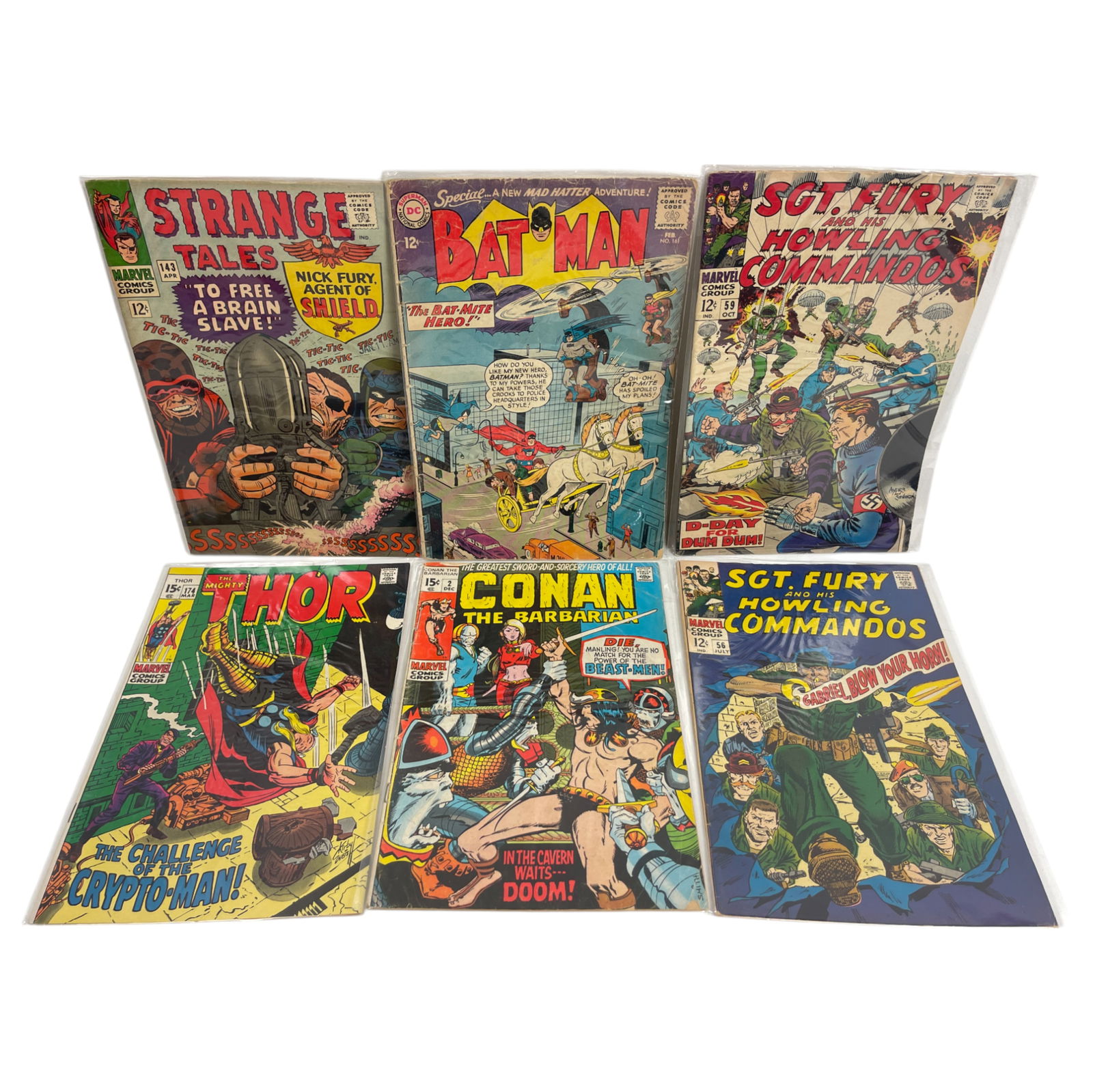 VINTAGE COMIC BOOK COLLECTION LOT MARVEL DC (1 of 4)
