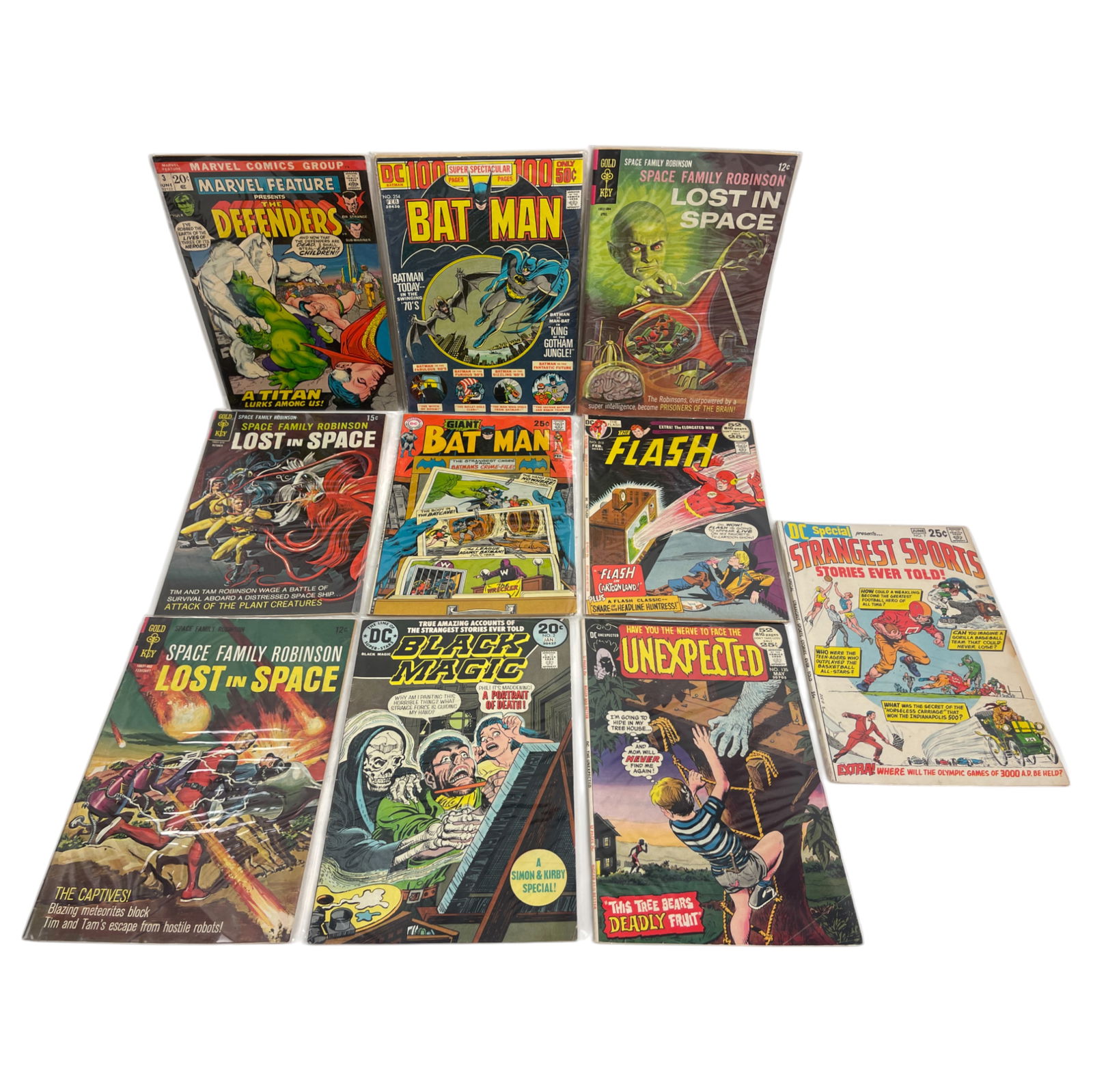 VINTAGE COMIC BOOK COLLECTION LOT MARVEL DC (1 of 5)