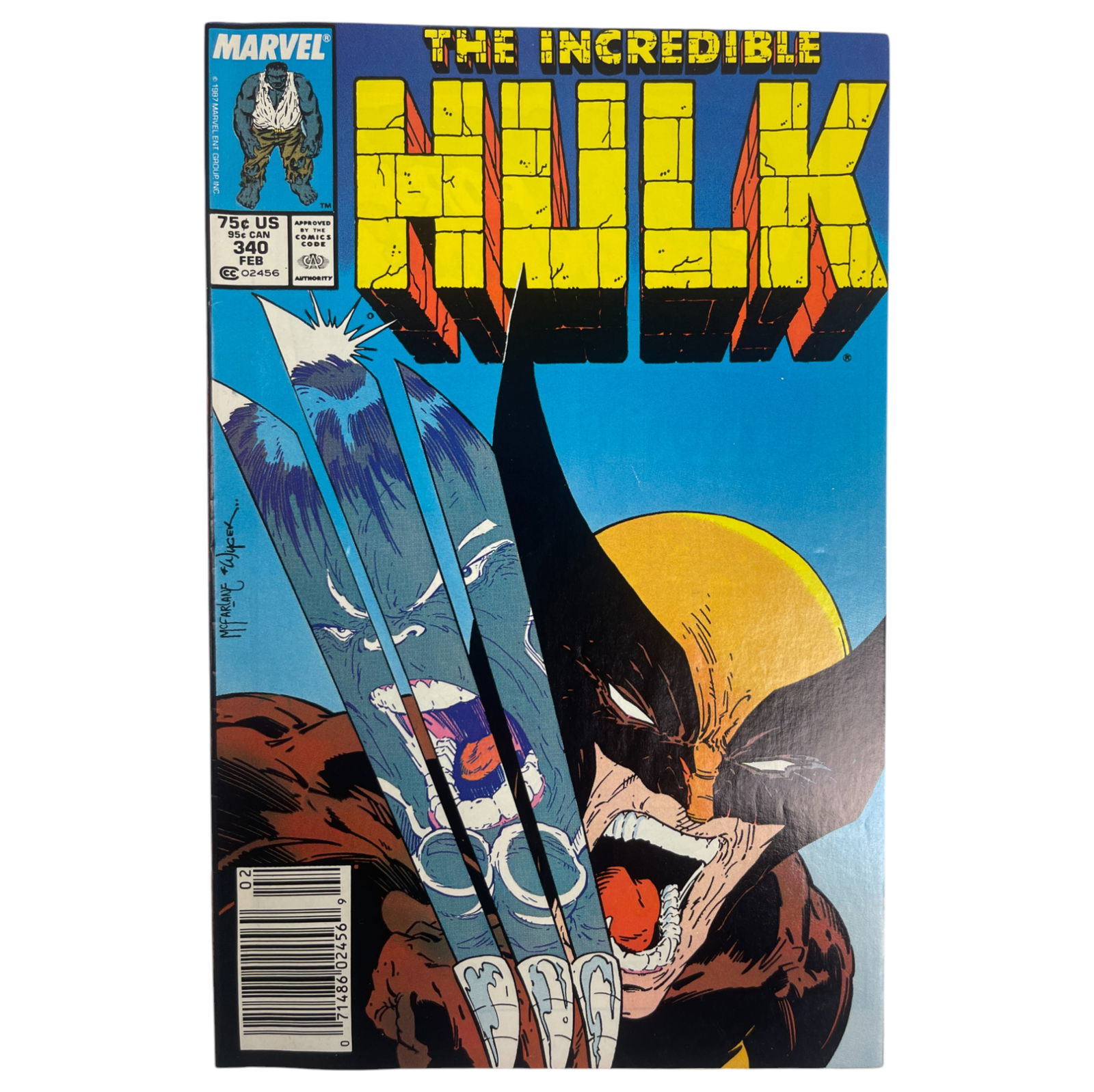 The Incredible Hulk 340 Comic Book (1 of 4)