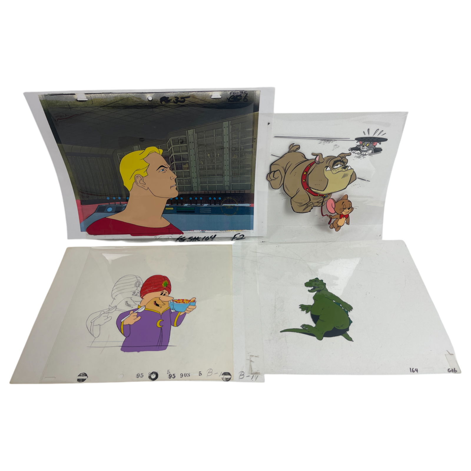 VINTAGE ANIMATION CEL CARTOON LOT OF 4 (1 of 4)