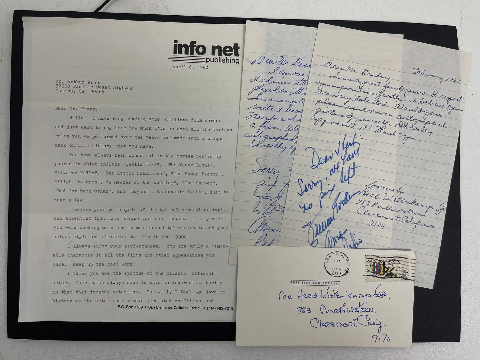 Vintage Hand Signed and Written Letters (1 of 8)