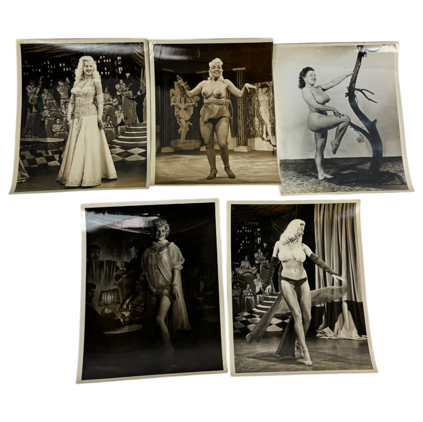 Vintage Original Burlesque Nude Pin up Model Risque Photo 8x10 Black & White Photographs: Vintage Original Burlesque Nude Pin up Model Risque Photo 8x10 Black & White and Color Photographs