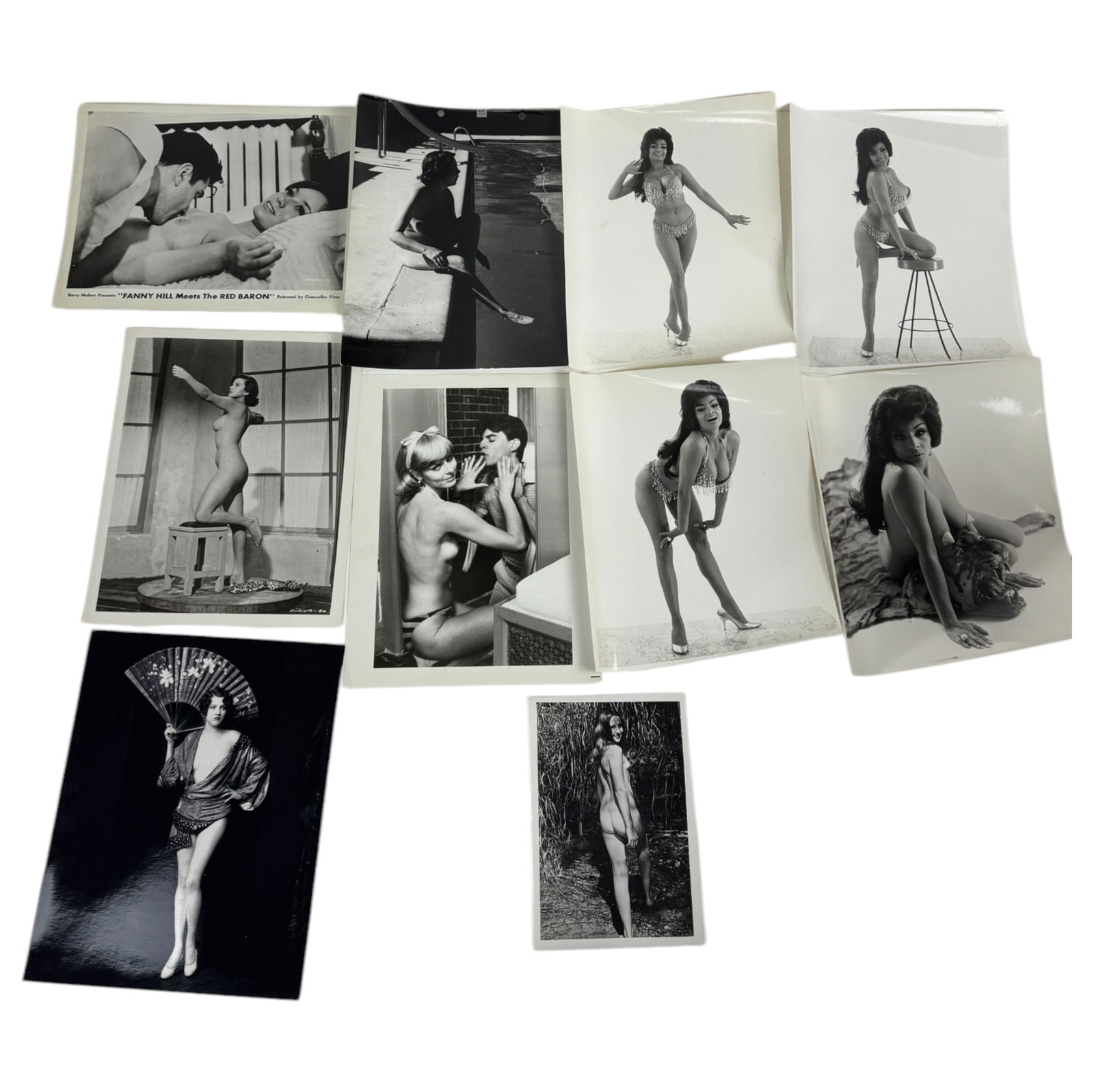 Vintage Original Burlesque Nude Pin up Model Risque Photo 8x10 Black & White Photographs: Vintage Original Burlesque Nude Pin up Model Risque Photo 8x10 Black & White and Color Photographs