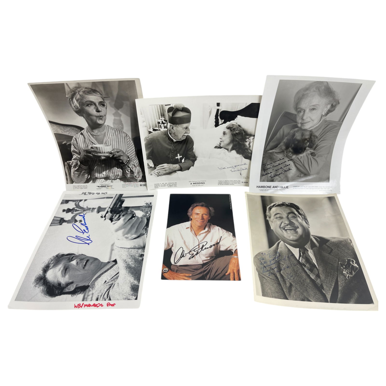 Vintage Movie Signed Photo & Memorabilia Collection Lot (1 of 5)