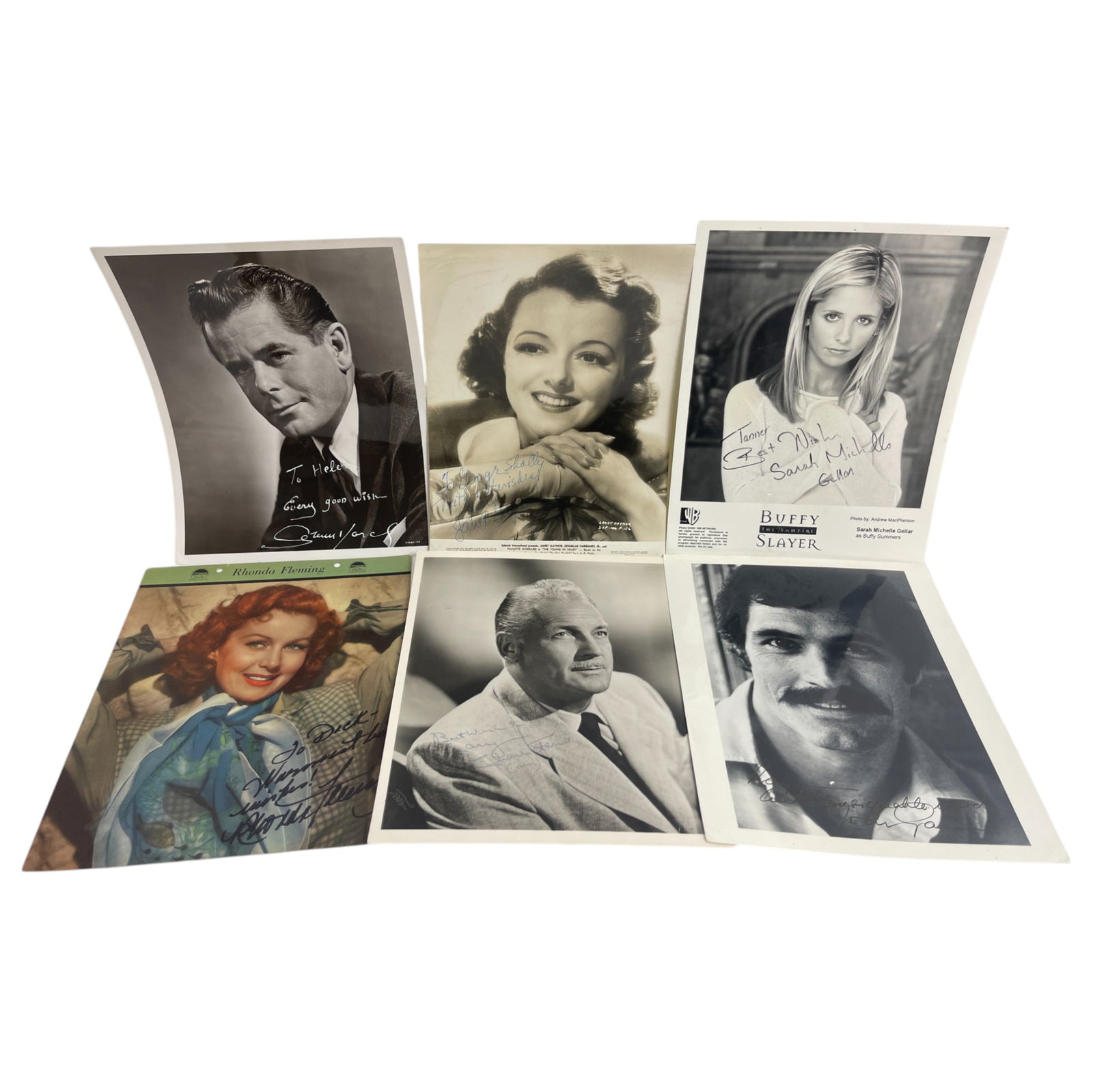 Vintage Movie Signed Photo & Memorabilia Collection Lot (1 of 10)