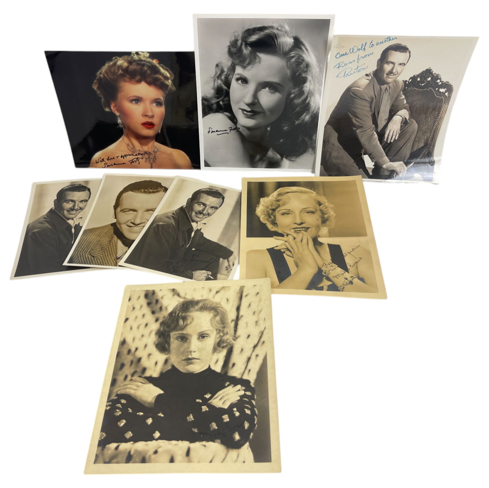 Vintage Movie Signed Photo & Memorabilia Collection Lot (1 of 7)