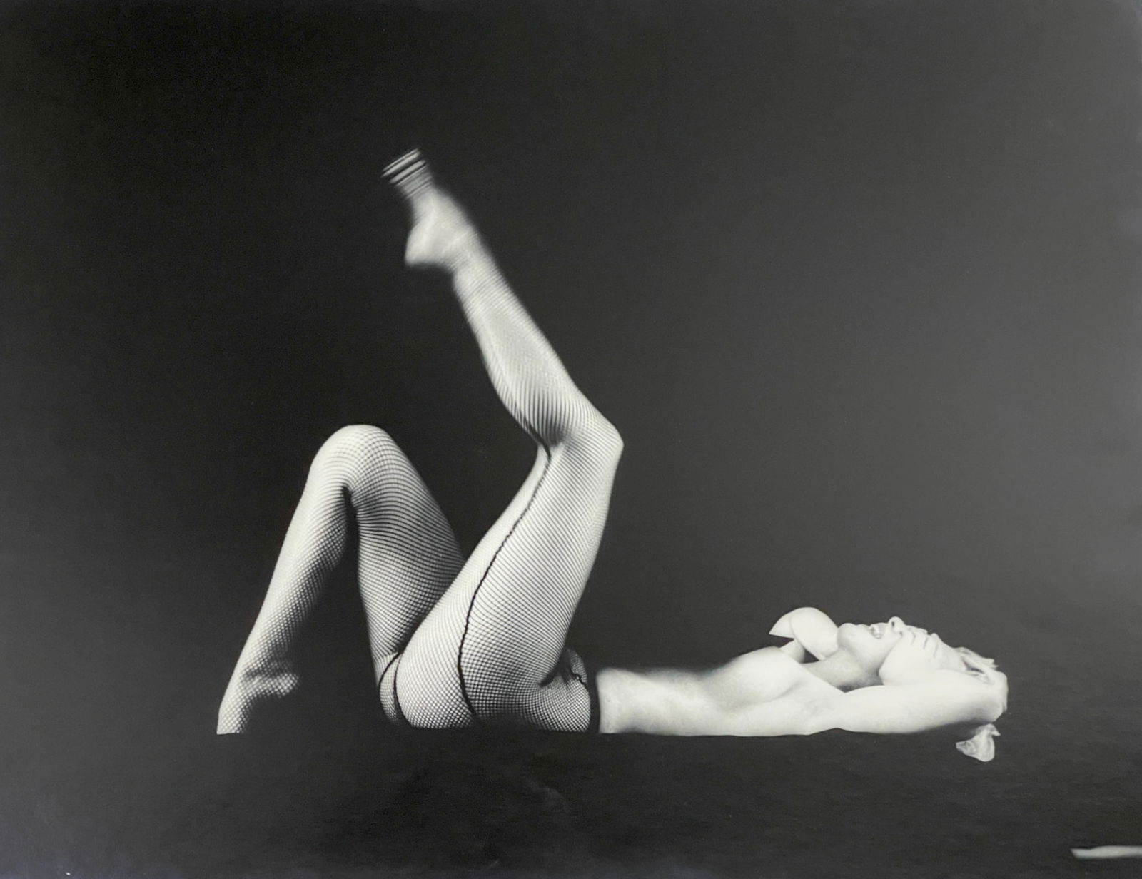Milton Greene - Marilyn Monroe Black Sitting Stamped Numbered Dated Original Photograph (1 of 5)