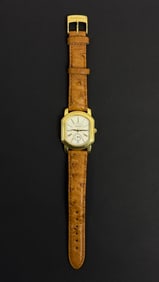 Tiffany & Co 18k Yellow Gold Mark Coupe Men's Watch