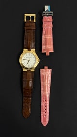 BVLGARI Bulgari 18k Gold Automatic Wrist Watch Diagono LCV35G