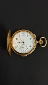 18k Gold Large Repeater Pocket Watch