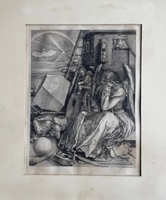 Albrecht Durer(1471-1528) - Melencolia I Engraving 1514
