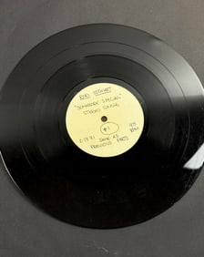 Rod Stewart "Somebody Special" Stereo Single Acetate Record