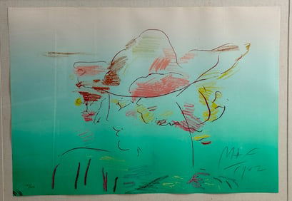 Peter Max "The Dream I" 1982 Limited Edition 148/200 Framed 41" x 32"
