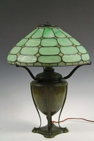 Tiffany & Co Table Lamp Art Deco Art Glass