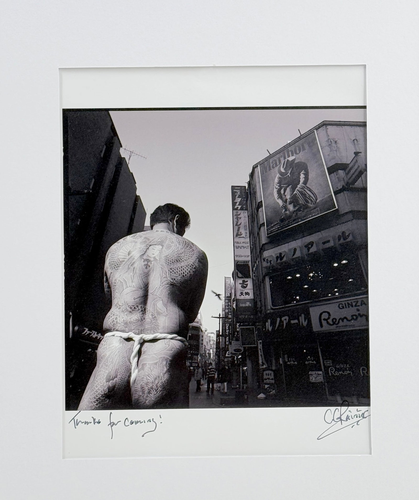Chris Rainier – "Yakuza, Tokyo, Japan" Hand-Signed Photograph (1 of 6)