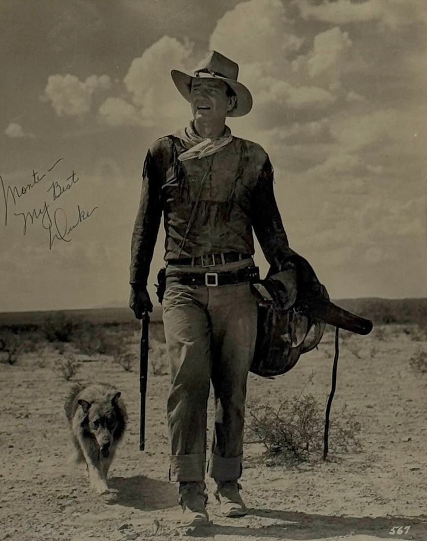 John Wayne ~ Signed Autographed Photograph (1 of 6)