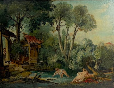 Francois Boucher, Oil Painting on Canvas