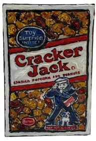 Leslie Lew – Cracker Jacks Original Unique Sculpture – Signed with COA