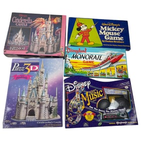 Vintage Disney Board Games Collection Lot 5