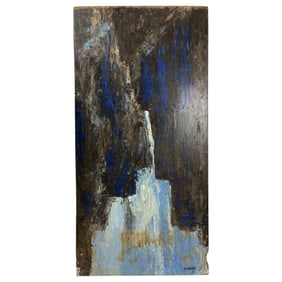 Sayed Haider Raza, Signed Oil Painting on Masonite Board