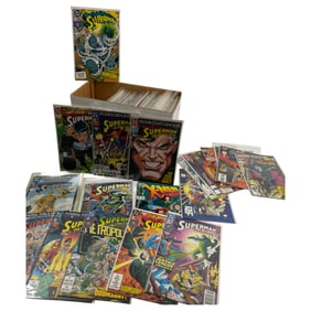 Comic Book Collection Lot Short Box