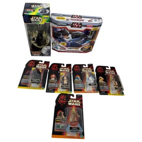 Vintage STAR WARS Action Figures Toys Collection Lot