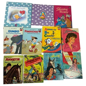 Vintage Disney Books Collection Lot