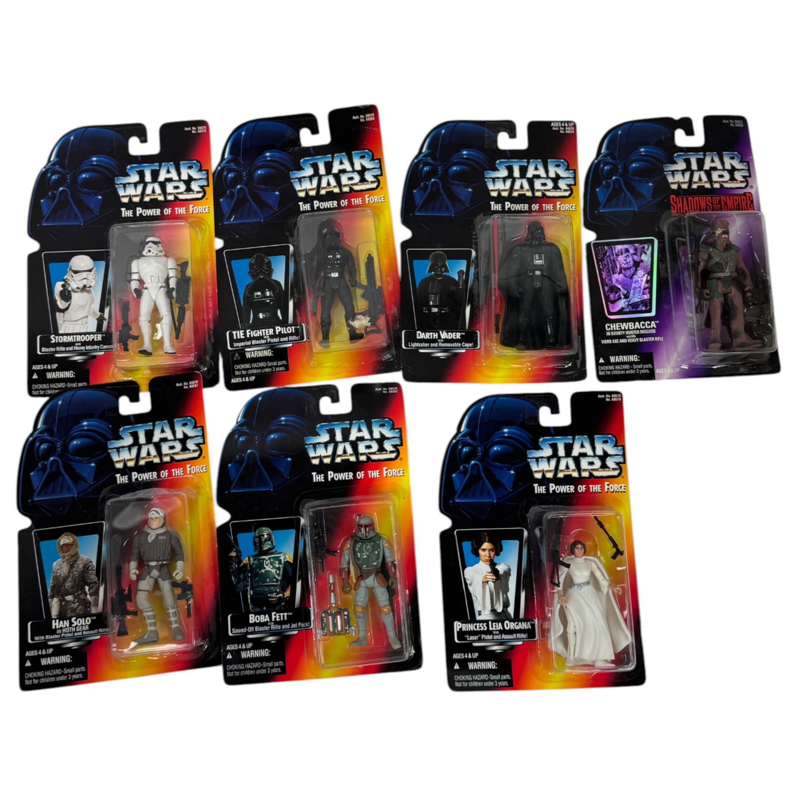 Vintage STAR WARS Action Figures Toys Collection Lot (1 of 3)