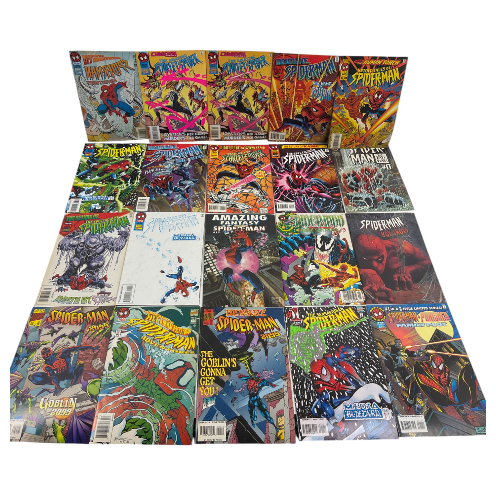 Comic Book Spider Man Collection Lot 20 (1 of 7)