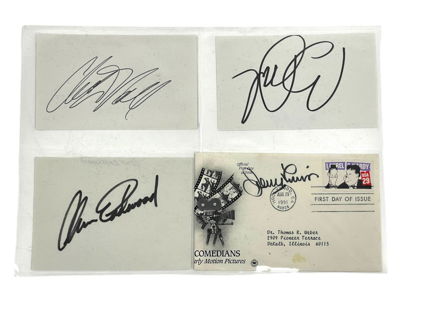 Signed Cut Signatures Celebrity Autograph Collection Clint Eastwood, Clea DuVall, Jerry Lewis Billy: Signed Cut Signatures Celebrity Autograph Collection Clint Eastwood, Clea DuVall, Jerry Lewis Billy Joel
