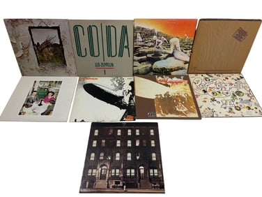 Led Zeppelin Vinyl Record LP Collection