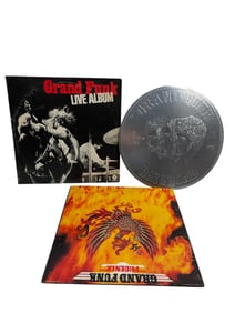 Grand Funk Vinyl Record LP Collection