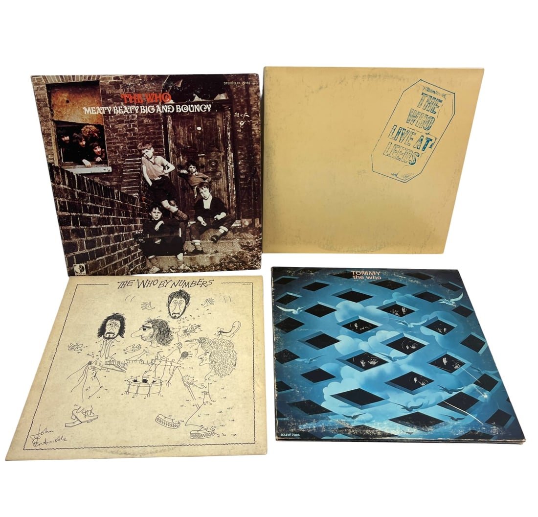 The Who Vinyl Record LP Collection: The Who Vinyl Record LP Collection. Lot of 4.